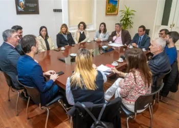 Primer encuentro de trabajo para el diseño de la bandera de Junín