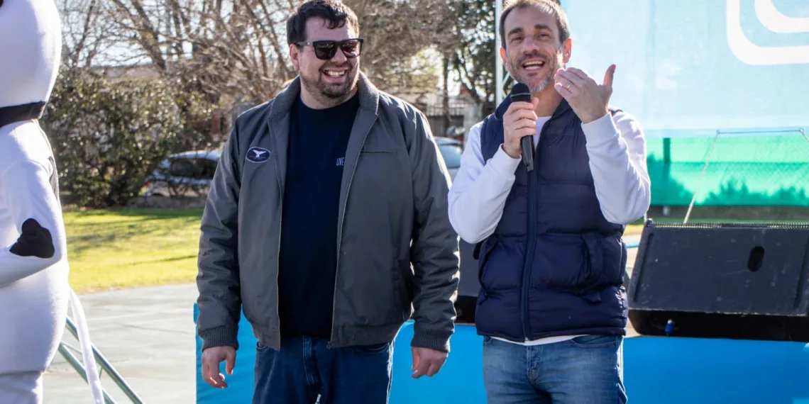 Petrecca y Melo celebraron  el Día del Niño junto a los trabajadores de comercio