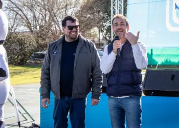 Petrecca y Melo celebraron  el Día del Niño junto a los trabajadores de comercio