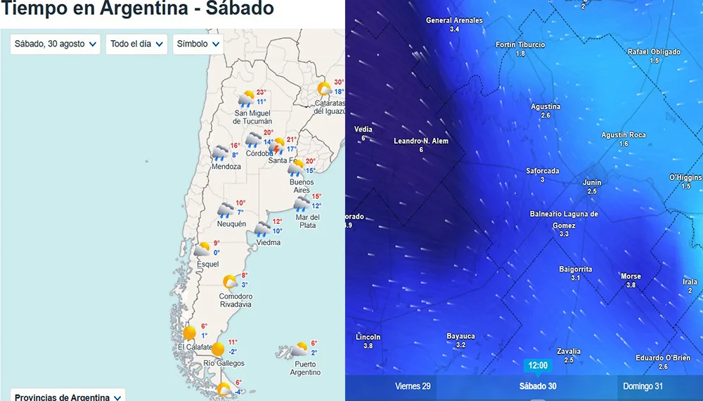 Se acerca la Tormenta de Santa Rosa y hay alerta para la región