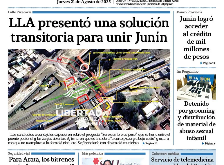Jueves 21 de agosto de 2025
