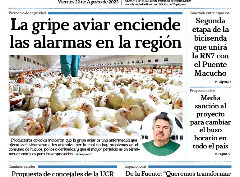 Viernes 22 de agosto de 2025