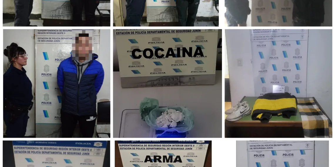Aprehendidos, droga incautada y armas secuestradas