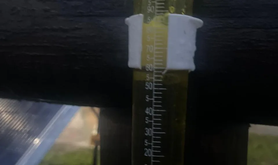 Casi 85 mm cayeron sobre Junín durante las últimas horas