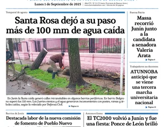 Lunes 1 de septiembre de 2025