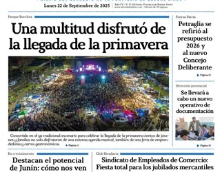 Lunes 22 de julio de 2025