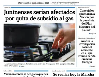 Miércoles 17 de septiembre de 2025