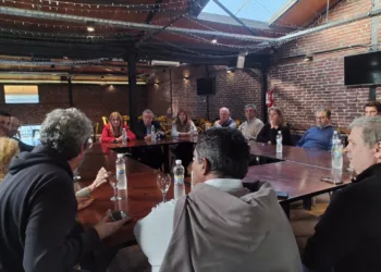 Tavela y Monzó recorrieron Junín y reclamaron por obras paralizadas