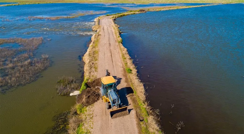 El Municipio de Junín monitorea la situación Hídrica del Partido