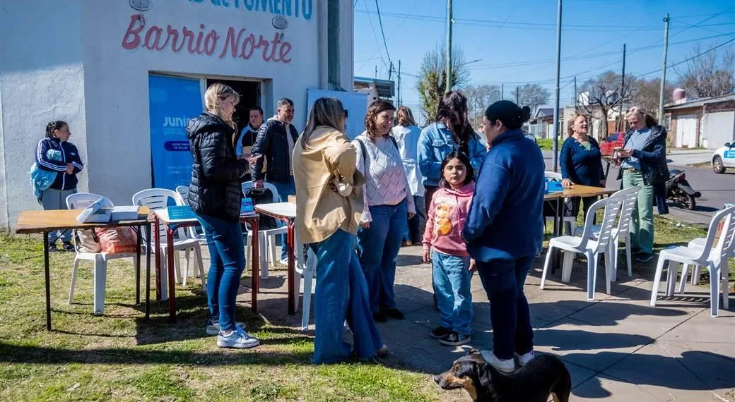 «La Muni en tu Barrio» desplegó su operativo en barrio Norte