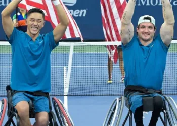 El argentino Gustavo Fernández es campeón del dobles sobre silla de ruedas del US Open