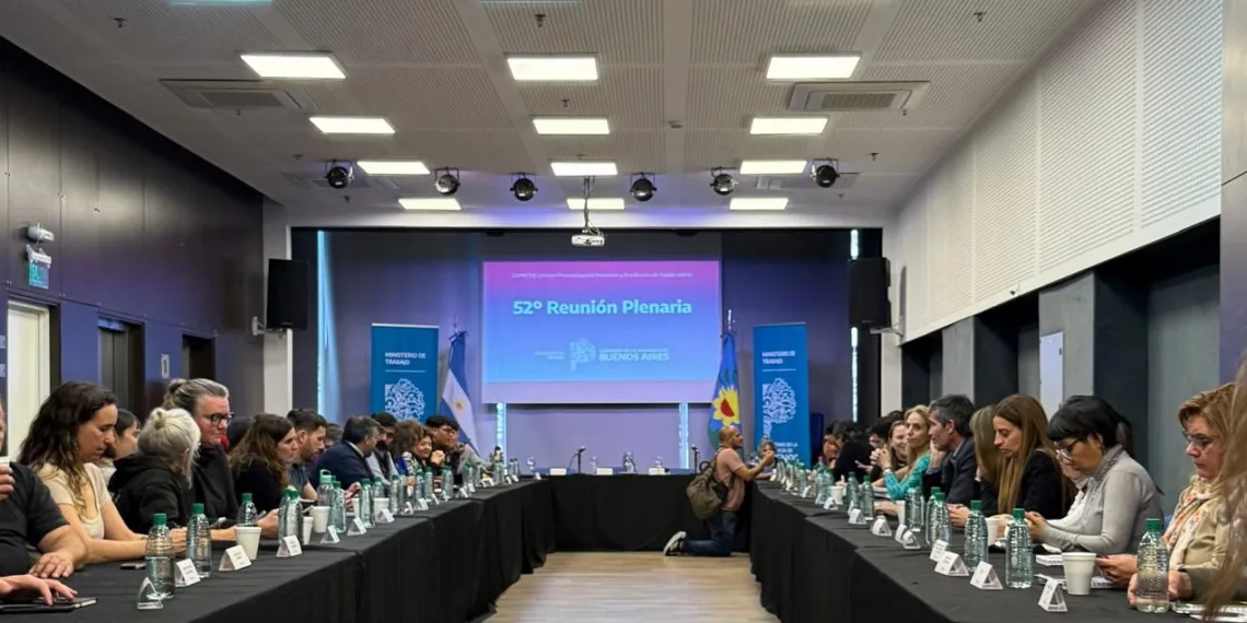 RENATRE acompañó la 52° mesa plenaria de COPRETI sobre erradicación del trabajo infantil