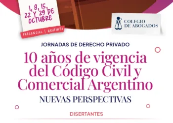 Jornadas de Derecho Privado: «10 años de vigencia del  Código Civil y Comercial argentino. Nuevas perspectivas»