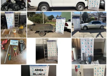 Intensa labor policial en Junín durante el fin de semana