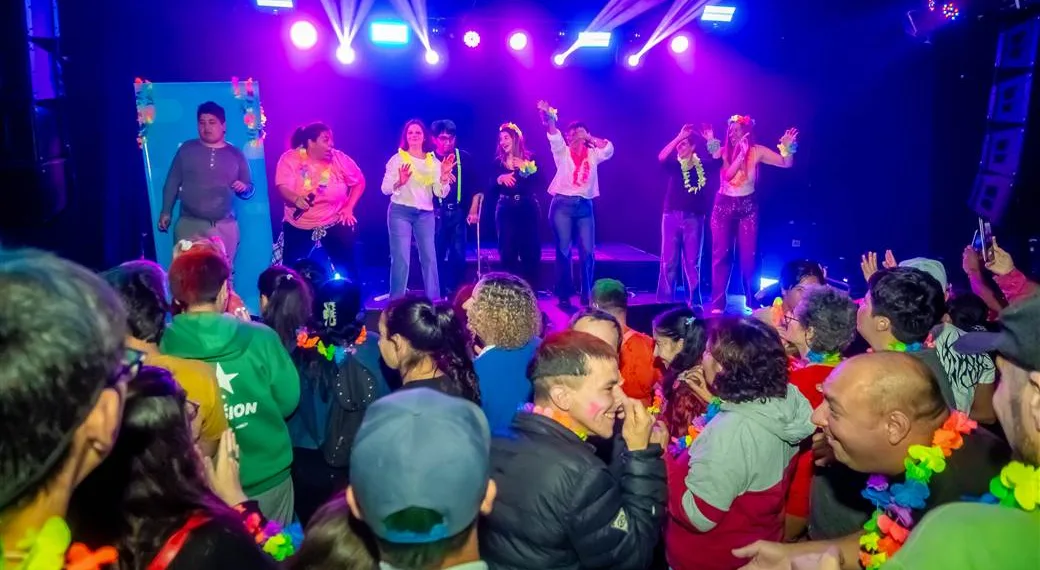 Se desarrolló el baile inclusivo por el Día de la Primavera en City Rock