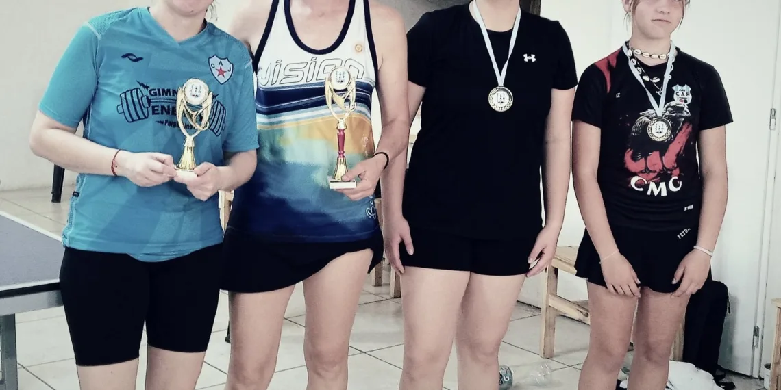 Tenis de mesa: gran éxito alcanzó el tercer torneo TMT Liga de Junín