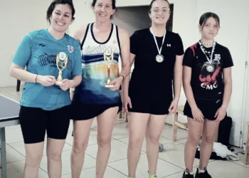 Tenis de mesa: gran éxito alcanzó el tercer torneo TMT Liga de Junín