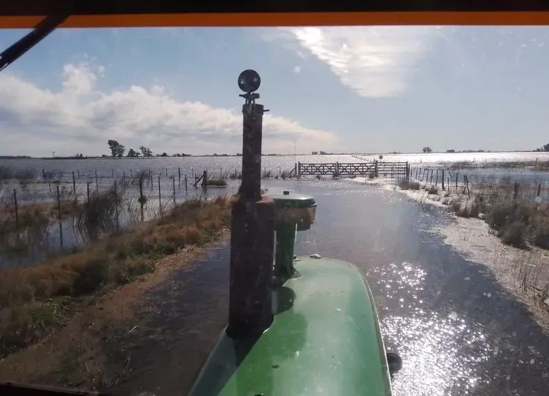 Ya hay dos millones de hectáreas afectadas por las inundaciones