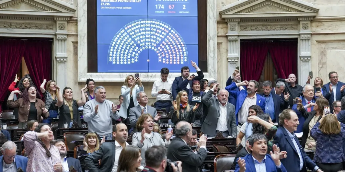 La oposición celebró el rechazo en Diputados a los vetos de financiamiento universitario y Garrahan