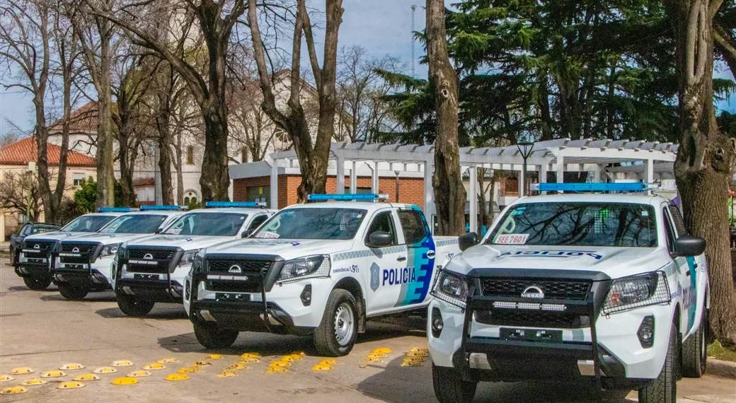 Presentaron los móviles policiales adquiridos por el municipio