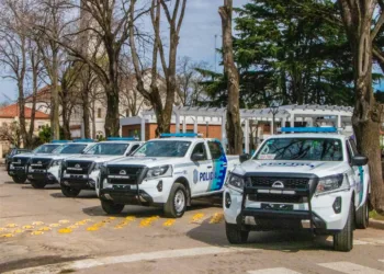 Presentaron los móviles policiales adquiridos por el municipio