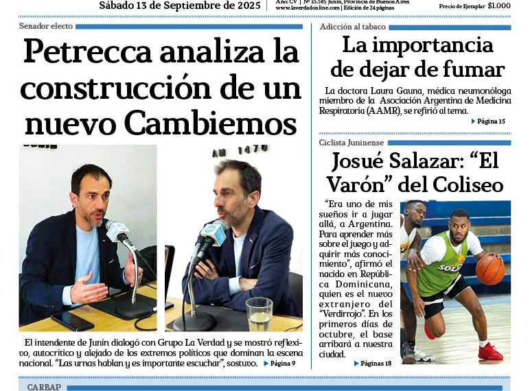 Sabado 13 de septiembre de 2025