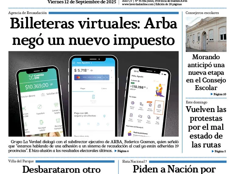 Viernes 12 de septiembre de 2025