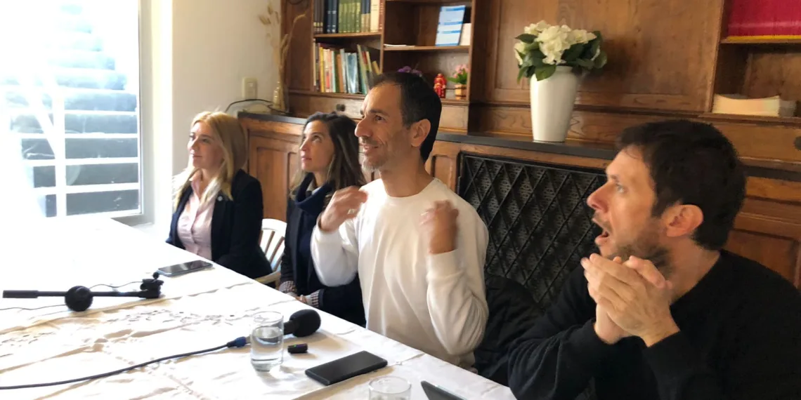 Petrecca se refirió a la jornada electoral que se está desarrollando