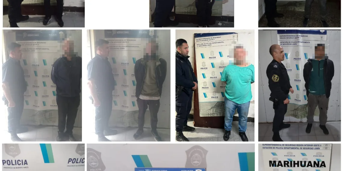 Aprehensiones registradas en distintos operativos policiales