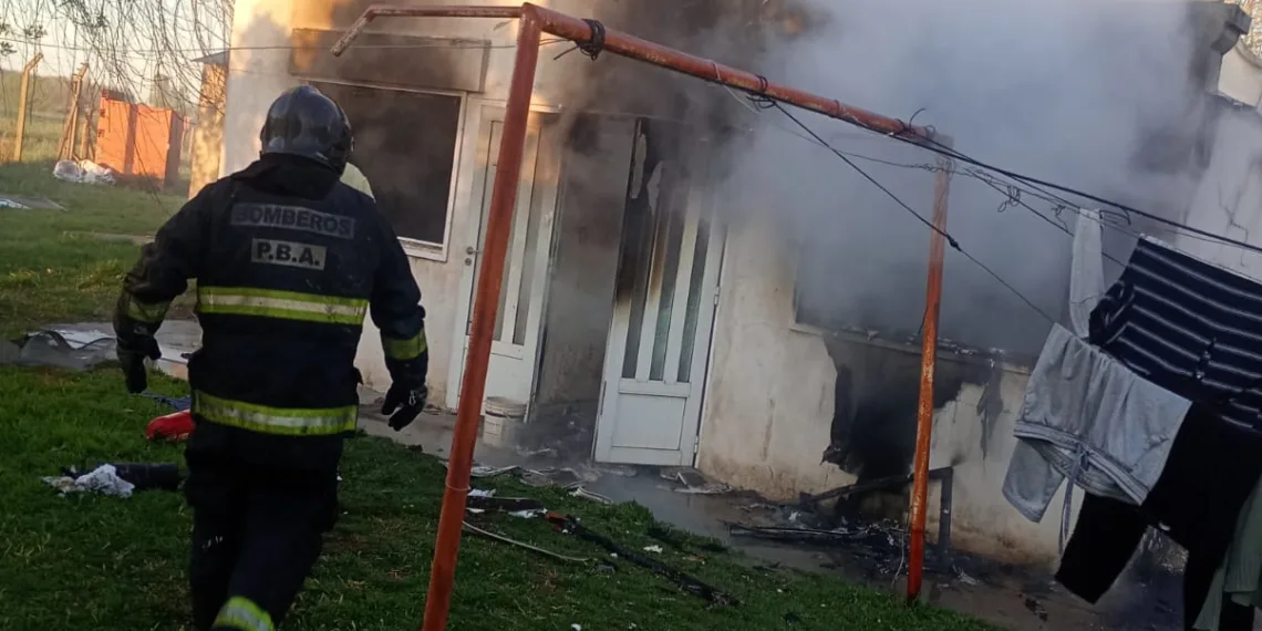 Incendio en geriátrico: tres personas fallecidas