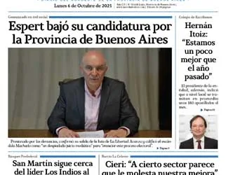Lunes 6 de octubre de 2025