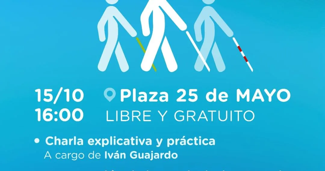 Actividad especial por el Día del Bastón Blanco