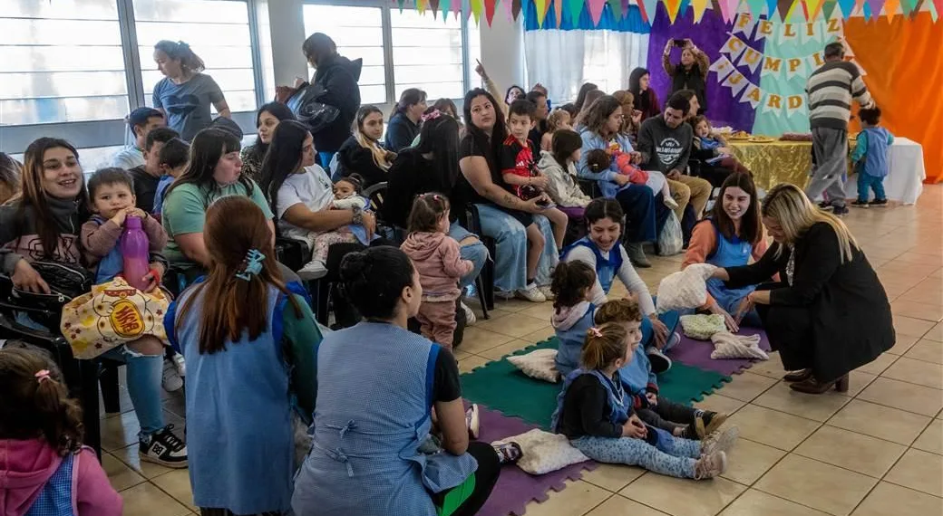 El jardín maternal “Nubecitas” festejó  28 años de actividad