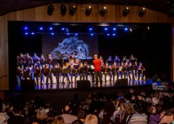 La banda Municipal “Juan P. Oviedo” celebró sus 33 años de música