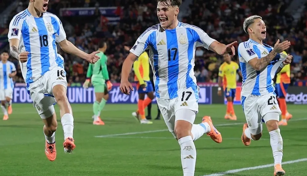 Argentina venció a Colombia y se clasificó a la final del Mundial Sub-20 tras 18 años: enfrentará a Marruecos