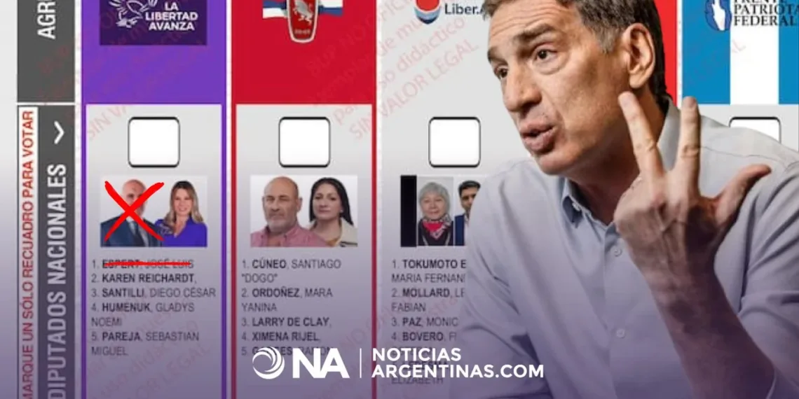 La Justicia rechazó la reimpresión de boletas de La Libertad Avanza y se mantendrá la cara de Espert