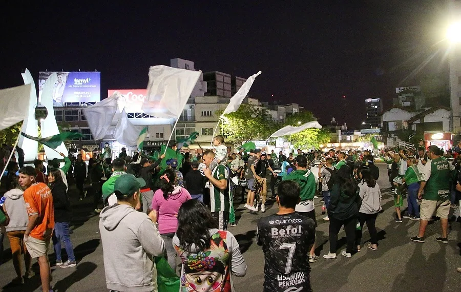El hincha de Sarmiento está de festejo