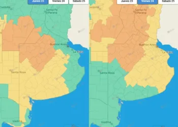 El noroeste bonaerense, con suelos ya anegados, está bajo alerta naranja por tormentas