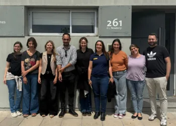 Integrantes de Barenbrug Argentina visitaron distintos espacios de la UNNOBA