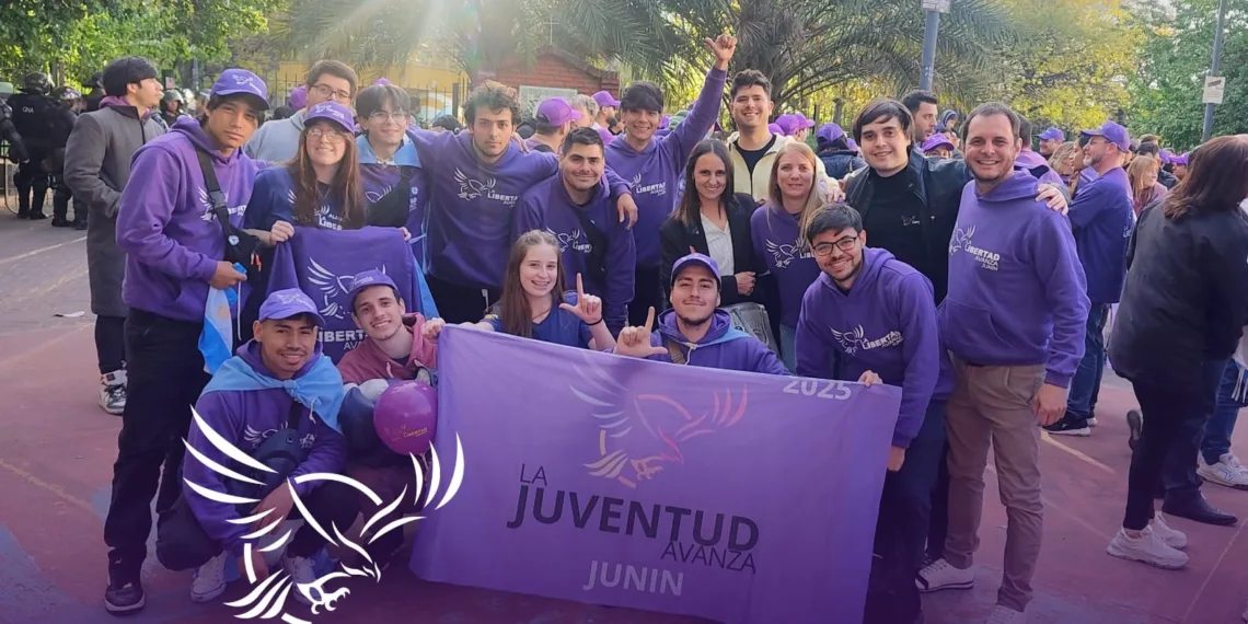 La Libertad Avanza Junín presente en el acto de Javier Milei