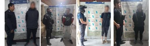 Varios detenidos en siete barrios de nuestra ciudad