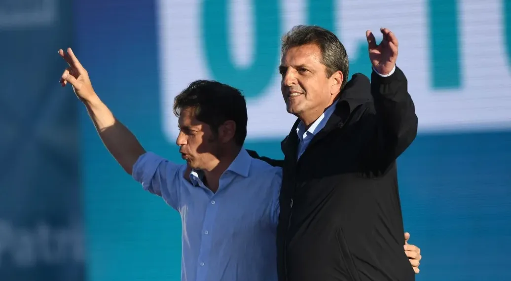 Kicillof y Massa cierran la campaña bonaerense de Fuerza Patria en San Martín