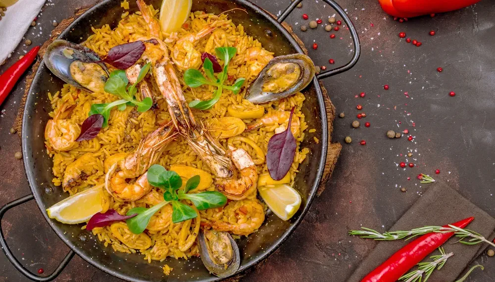 Manjares bonaerenses: gran paella de Villa Gesell