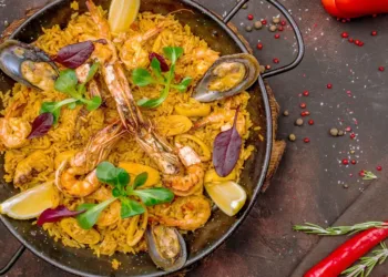 Manjares bonaerenses: gran paella de Villa Gesell