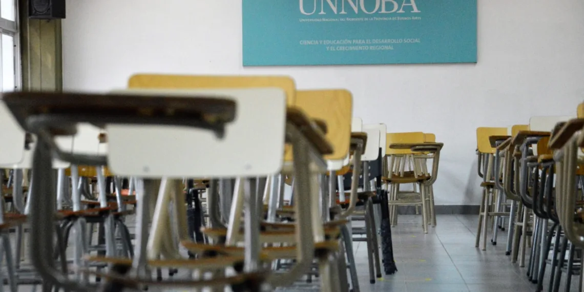 Trabajadores de la Unnoba adhieren al paro nacional universitario