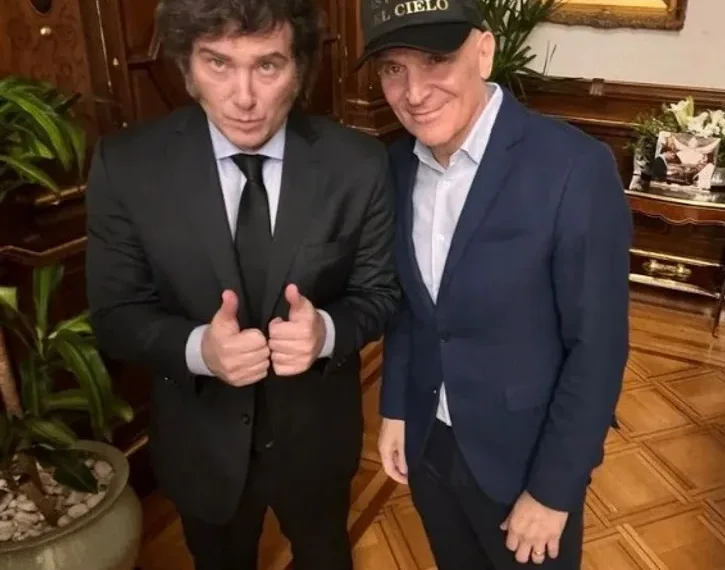 Javier Milei anunció que Santilli encabezará la lista en Provincia