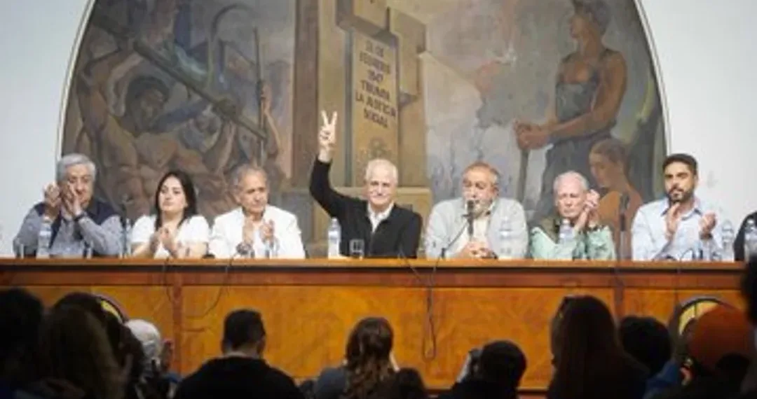 La CGT hizo un acto con Taiana y llamó a «reventar las urnas» con Fuerza Patria