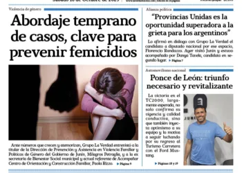 Sábado 18 de octubre de 2025