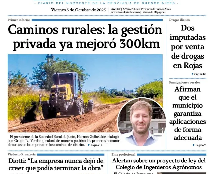 Viernes 3 de octubre de 2025