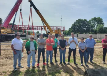 Viaducto: Petrecca celebró la continuidad de la obra y anunció mejoras sobre Rivadavia